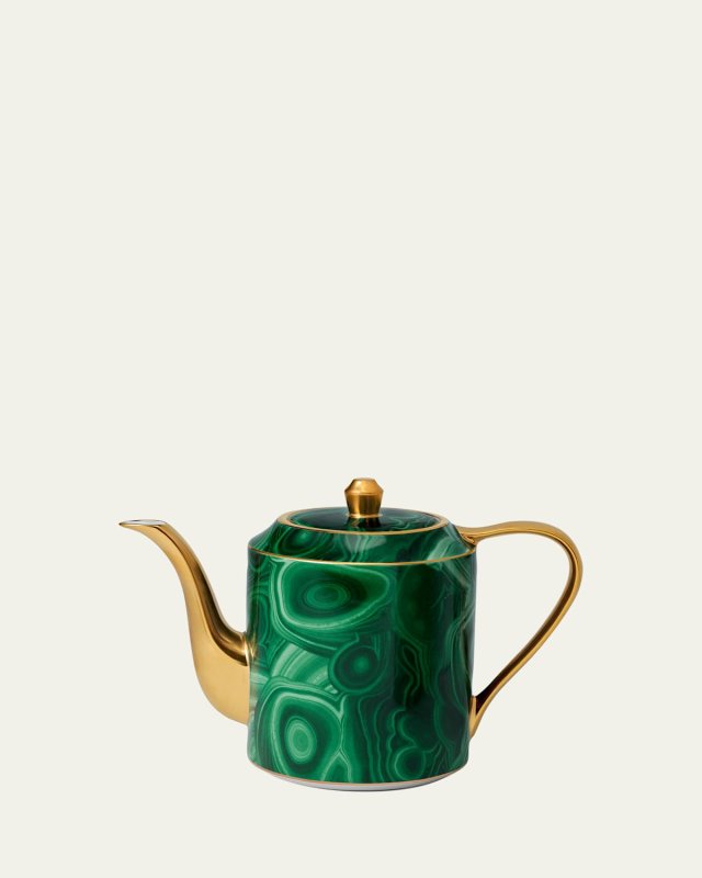 Malachite Tea Pot